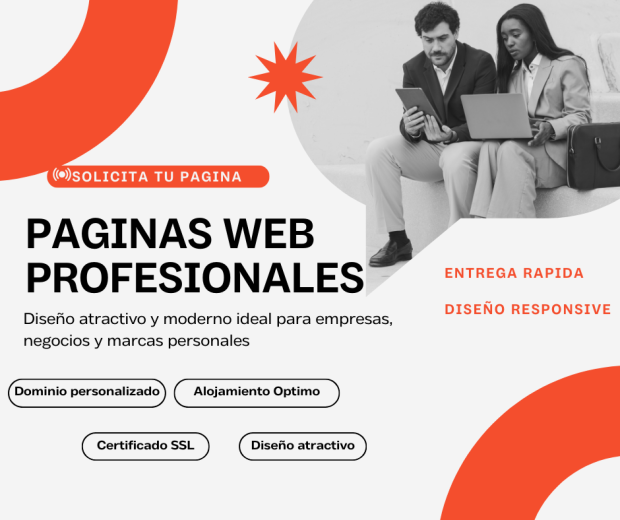 Paginas web profesionales